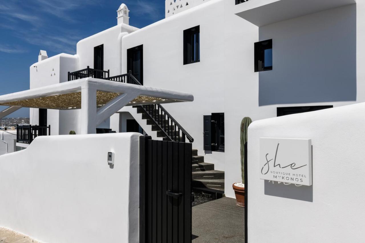 She Mykonos Boutique Hotel Mykonos Town 외부 사진