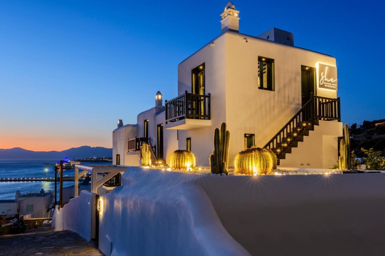 She Mykonos Boutique Hotel Mykonos Town 외부 사진